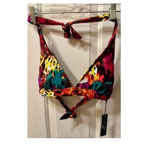 Multicolor Bikini Top